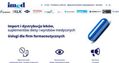 Desktop Screenshot of imed.com.pl