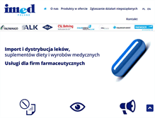 Tablet Screenshot of imed.com.pl